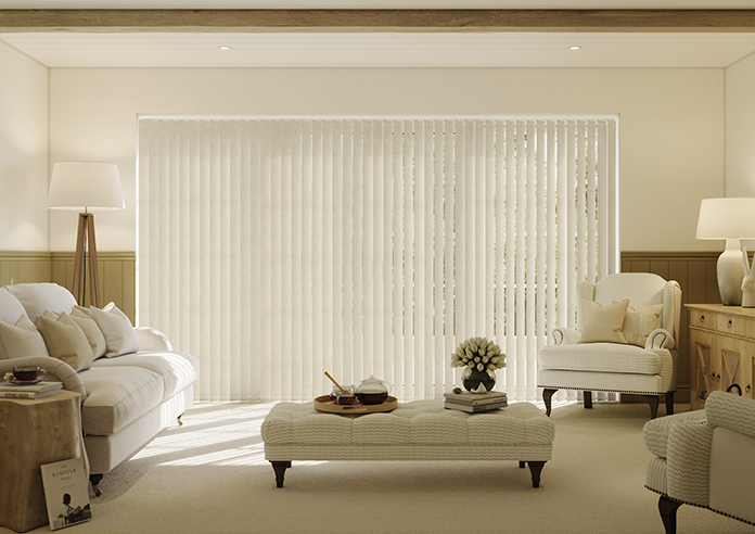 Brindisi, White Cloud - Vertical Blind - Image 3